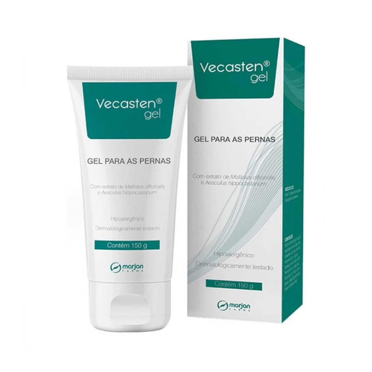 VECASTEN GEL PARA PERNAS 150G - MARJAN — Marjan | Farmácia Resyla