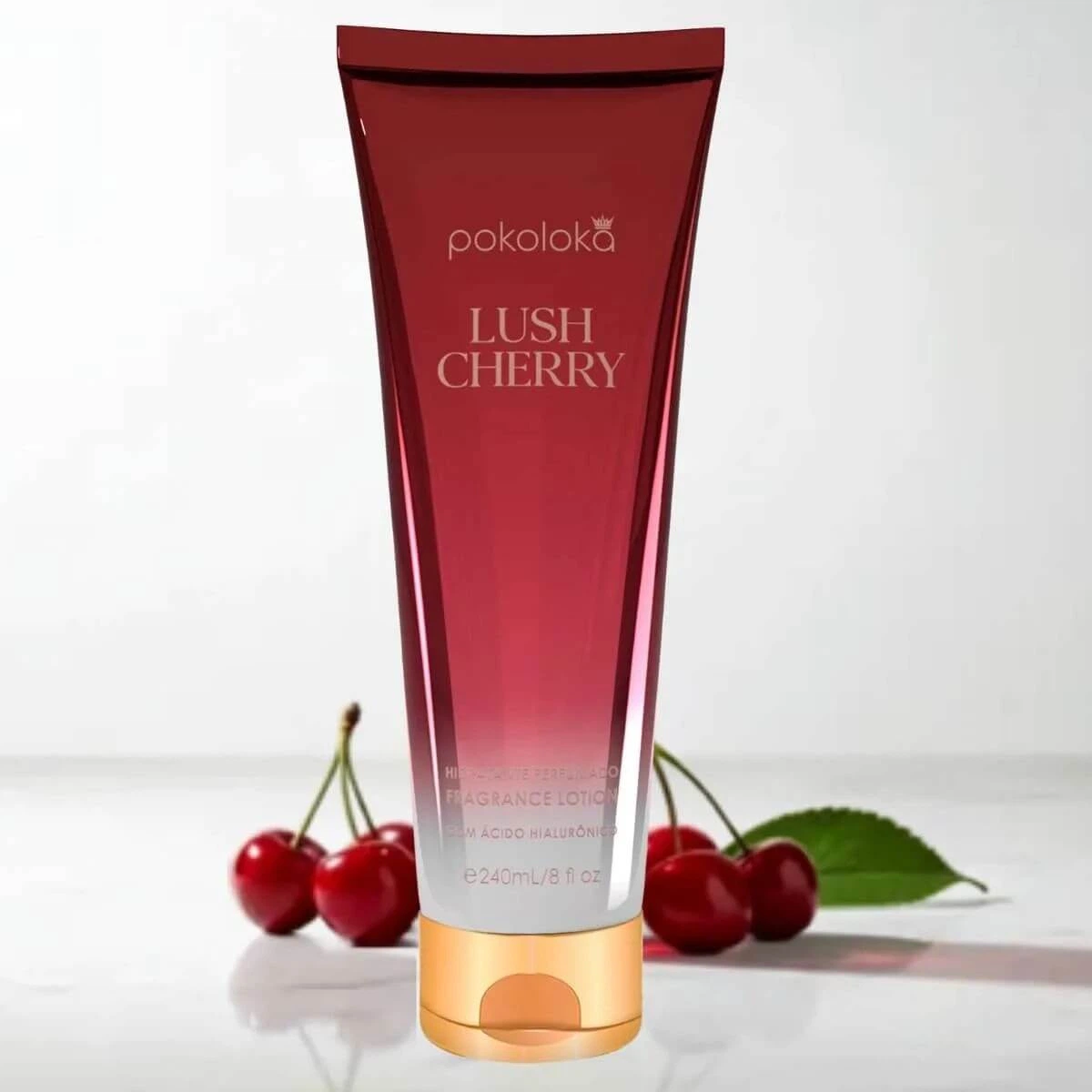 HIDRATANTE POKOLOKA LUSH CHERRY 240ML — imagem 2 | Farmácia Resyla