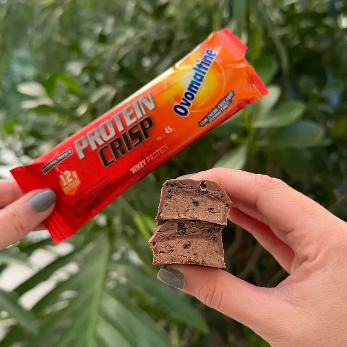BARRA DE PROTEÍNA PROTEIN CRISP OVOMALTINE INTEGRAL MÉDICA 45G — imagem 3 | Farmácia Resyla