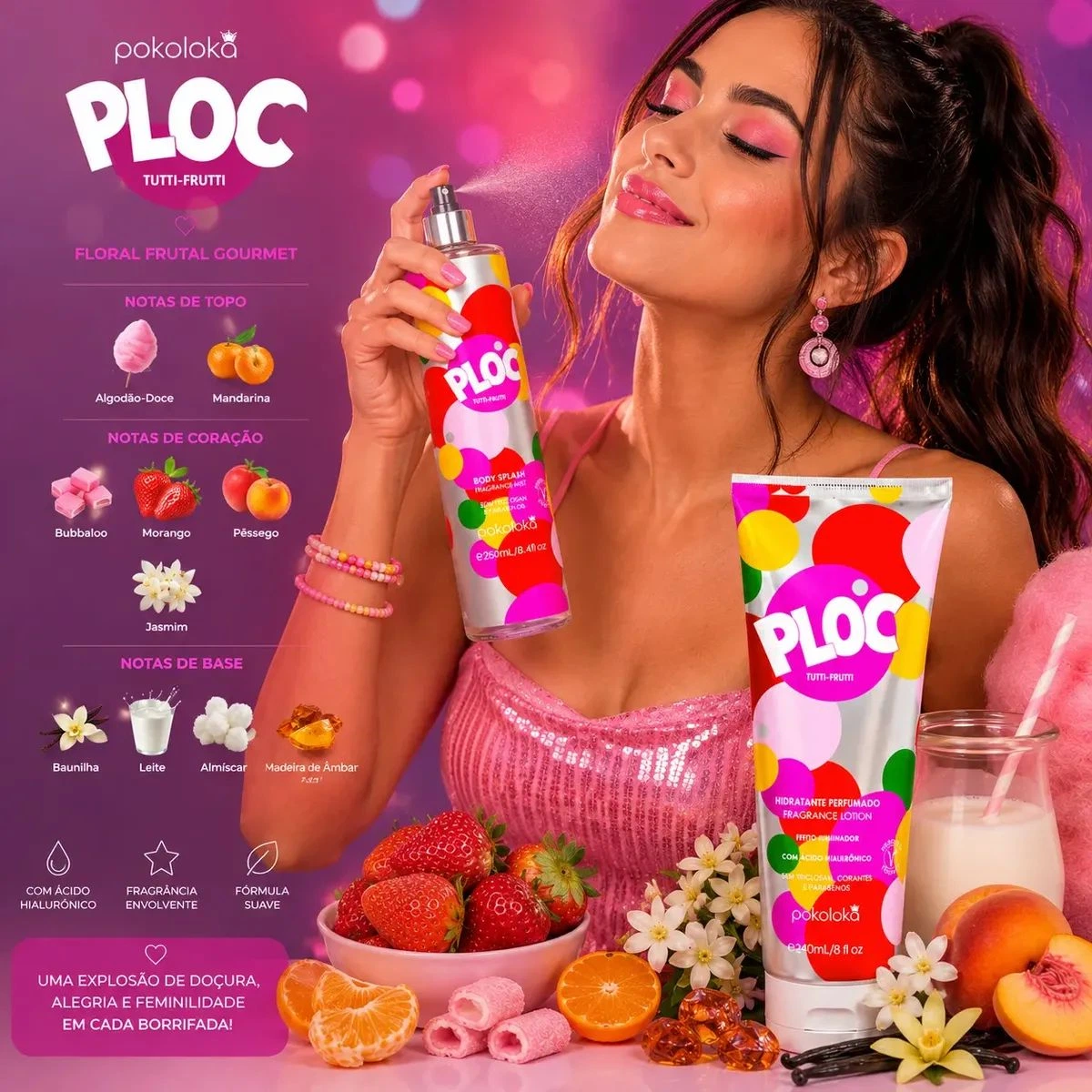 KIT POKOLOKA PLOC BODY SPLASH E HIDRATANTE CORPORAL — imagem 5 | Farmácia Resyla