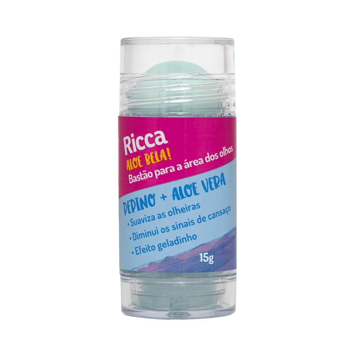 BASTÃO FACIAL RICCA MAGIC STICK ÁREA DOS OLHOS 15G — Ricca | Farmácia Resyla