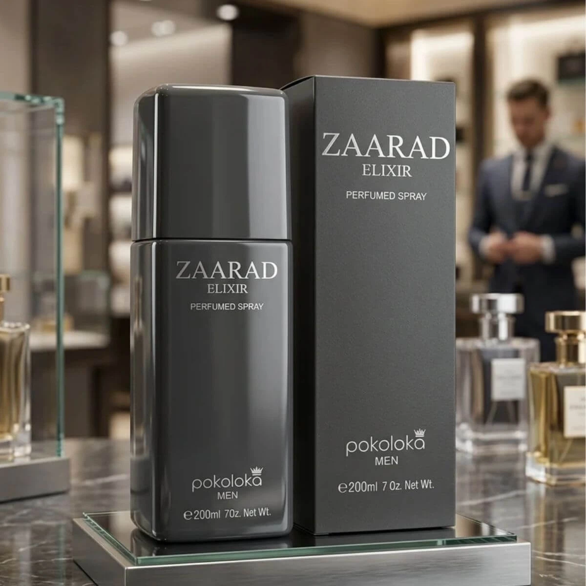 PERFUME SPRAY POKOLOKA ZAARAD ELIXIR 200ML — imagem 4 | Farmácia Resyla