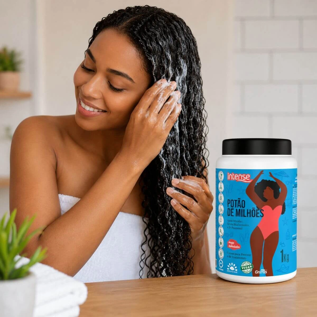 MÁSCARA GRIFFUS INTENSE POTÃO DE MILHÕES 1KG — imagem 2 | Farmácia Resyla