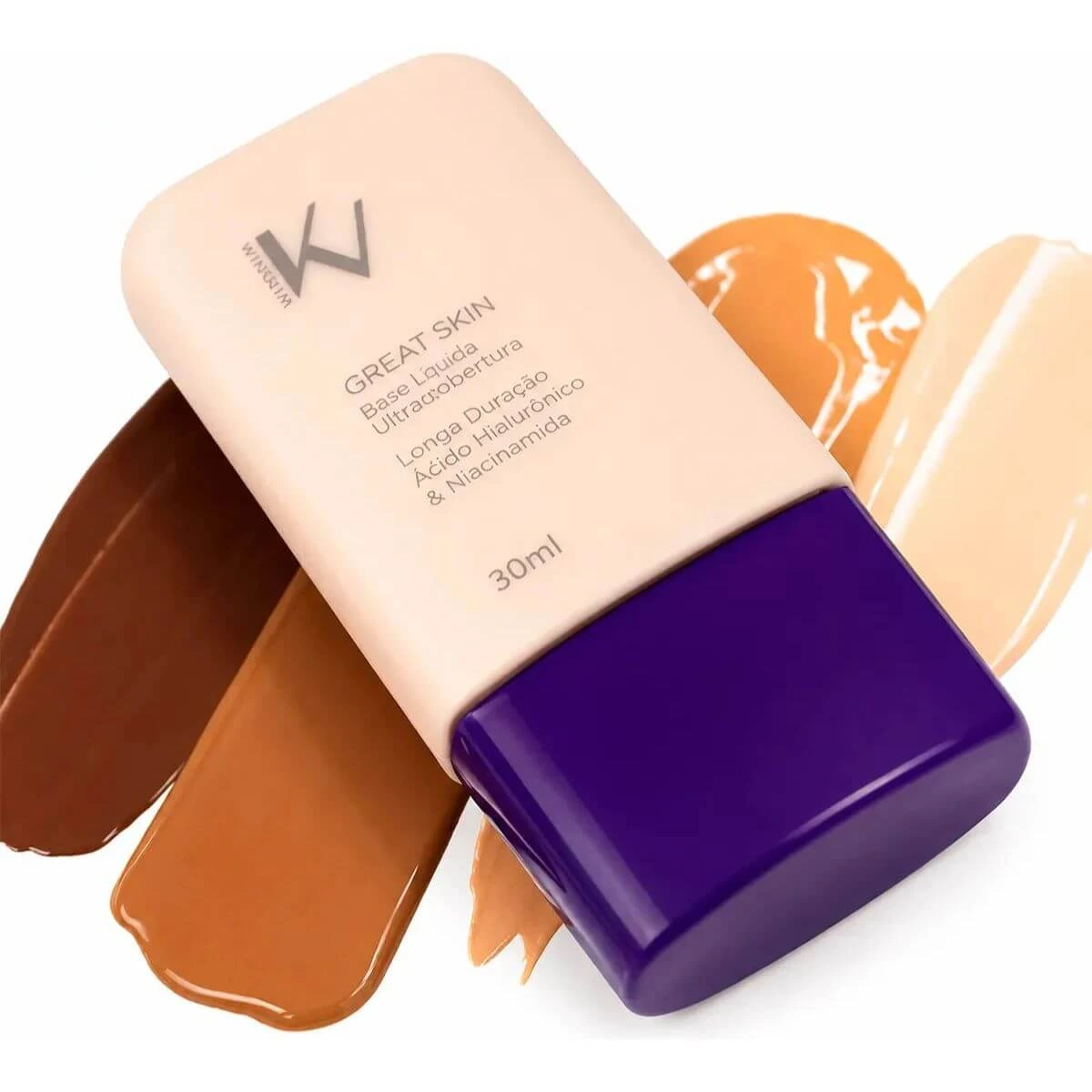 BASE FLUIDA KV MAKEUP GREAT SKIN COR 5.0 30ML — imagem 2 | Farmácia Resyla