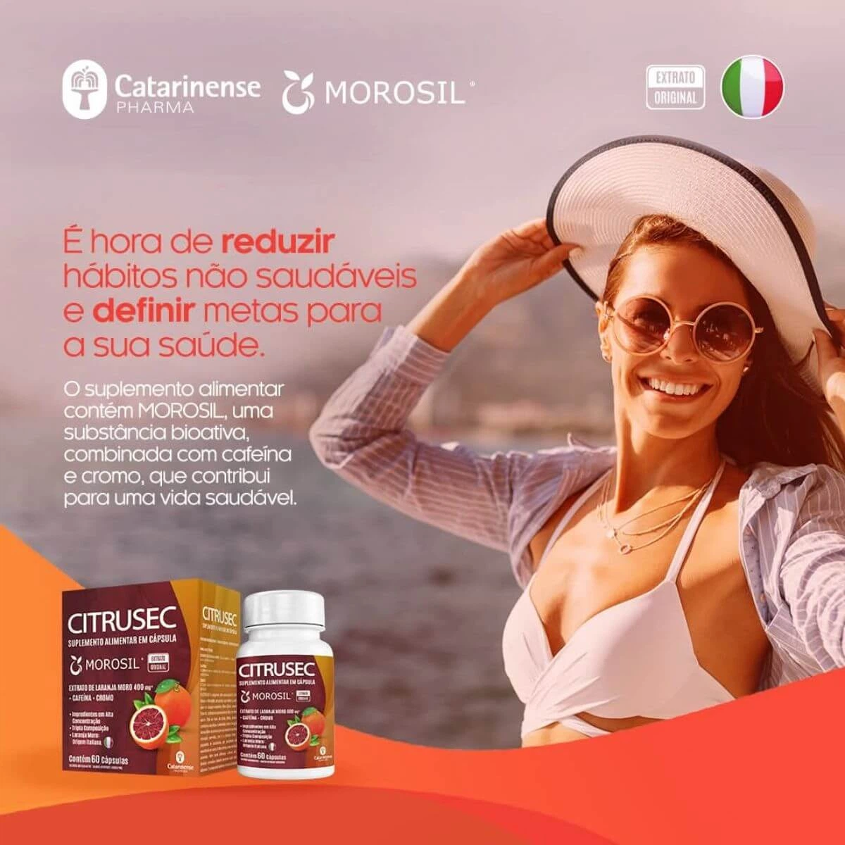 CITRUSEC MOROSIL 60 CÁPSULAS - CATARINENSE — imagem 3 | Farmácia Resyla