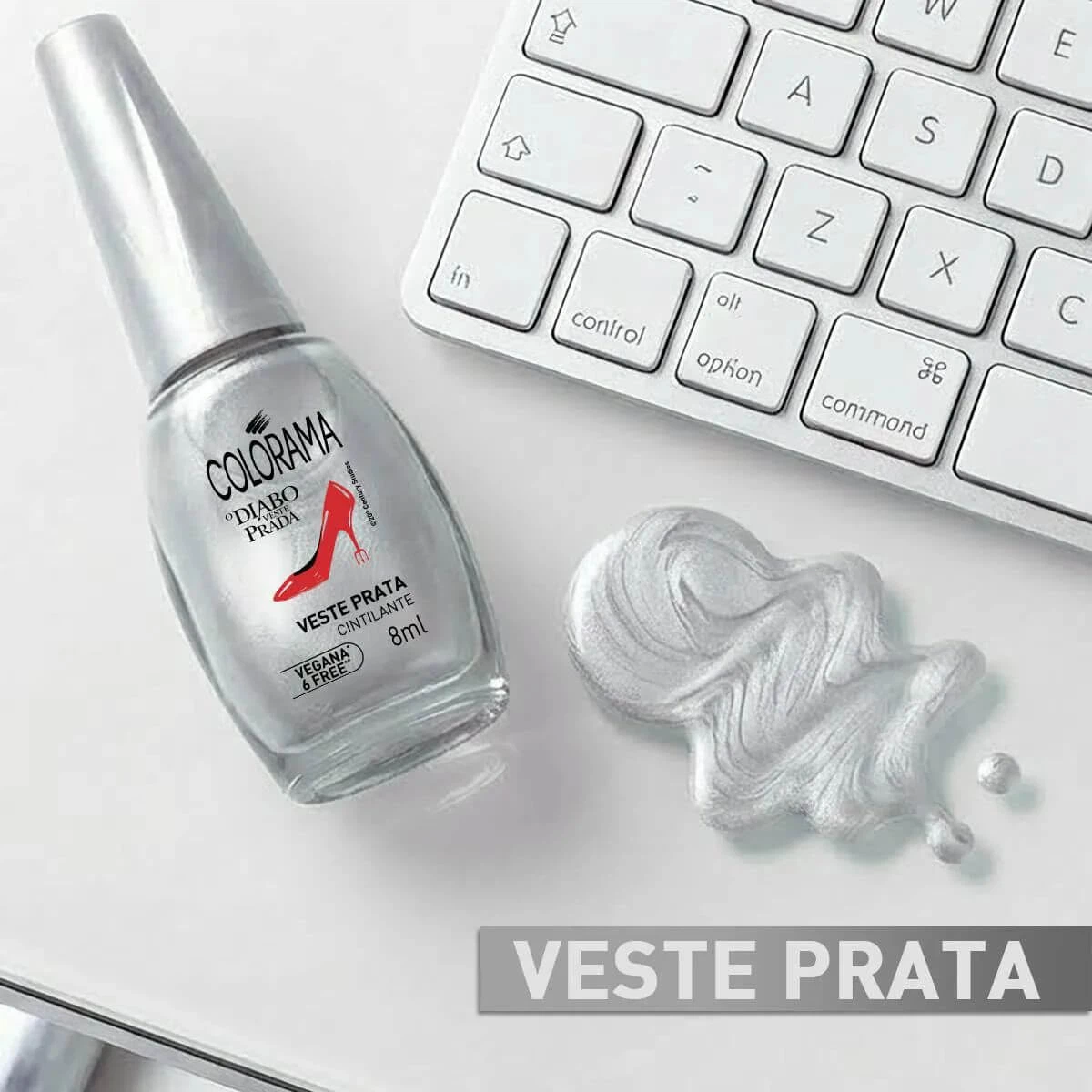 ESMALTE COLORAMA DIABO VESTE PRADA VESTE PRATA — imagem 3 | Farmácia Resyla