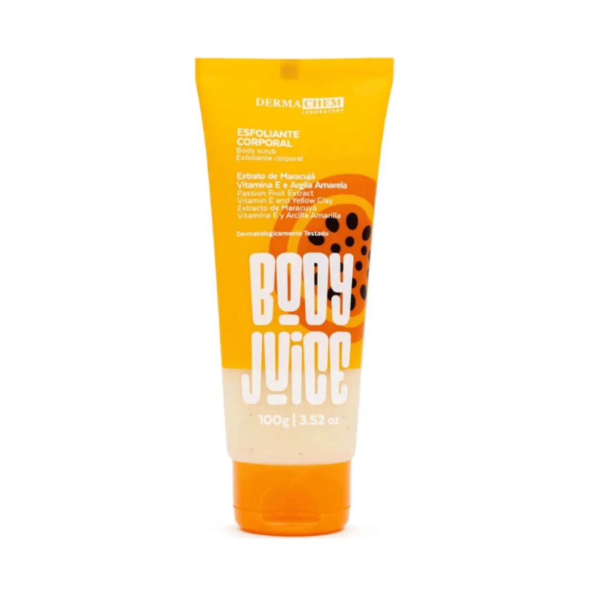 ESFOLIANTE BODY JUICE MARACUJÁ 100ML DERMACHEM — Dermachem | Farmácia Resyla