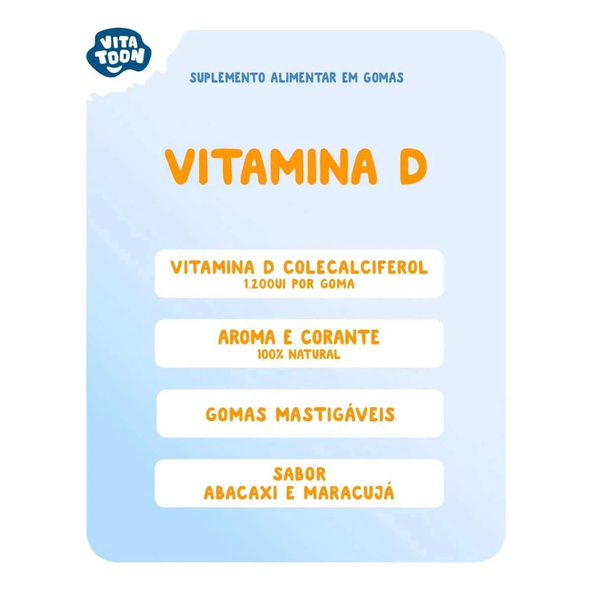 VITATOON STITCH VITAMINA D ABACAXI 30GOMAS - MAXINUTRI — imagem 4 | Farmácia Resyla