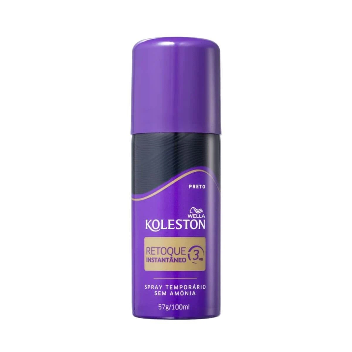 KOLESTON RETOQUE INSTANTÂNEO SPRAY COR PRETO 100ML — Koleston | Farmácia Resyla