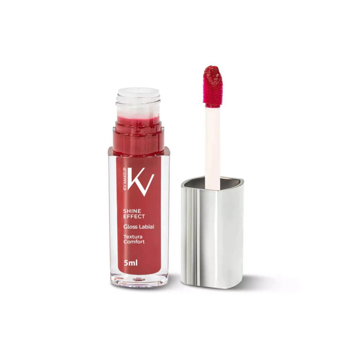 GLOSS LABIAL KV MAKEUP SHINE EFFECT RED CARPET 5ML — imagem 2 | Farmácia Resyla