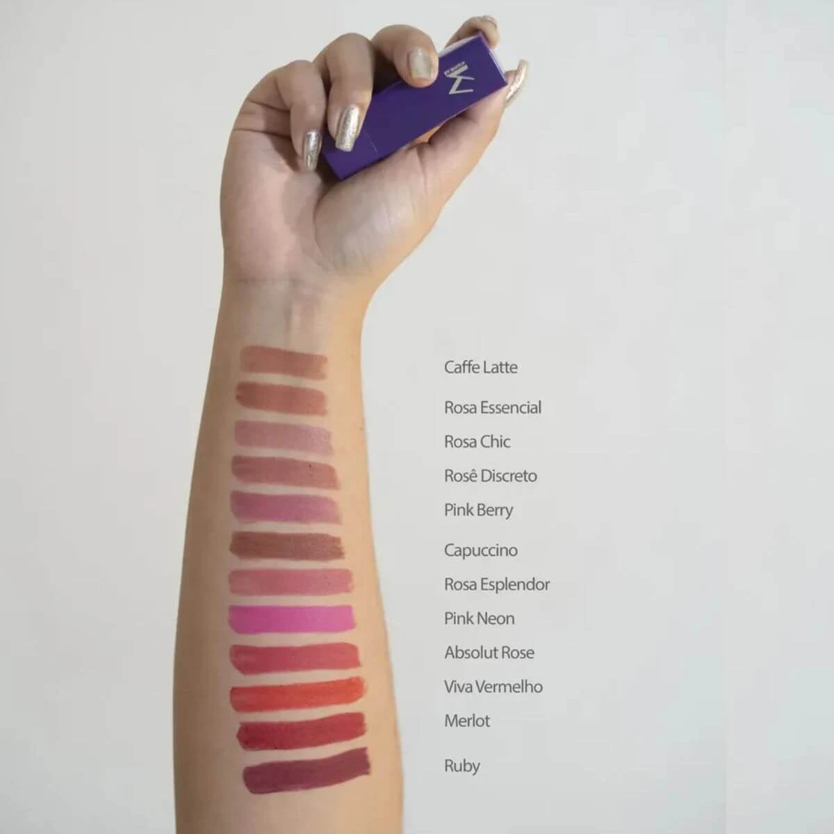 BATOM CREMOSO KV MAKEUP VELVET CREAM PINK BERRY 3,7G — imagem 3 | Farmácia Resyla