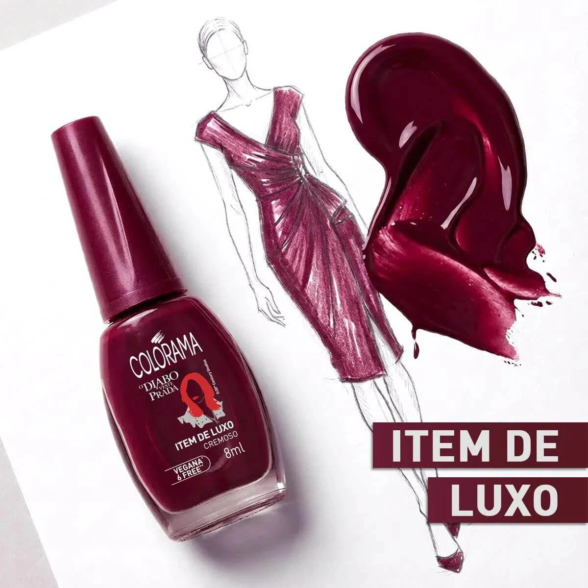 ESMALTE COLORAMA DIABO VESTE PRADA ITEM DE LUXO — imagem 3 | Farmácia Resyla
