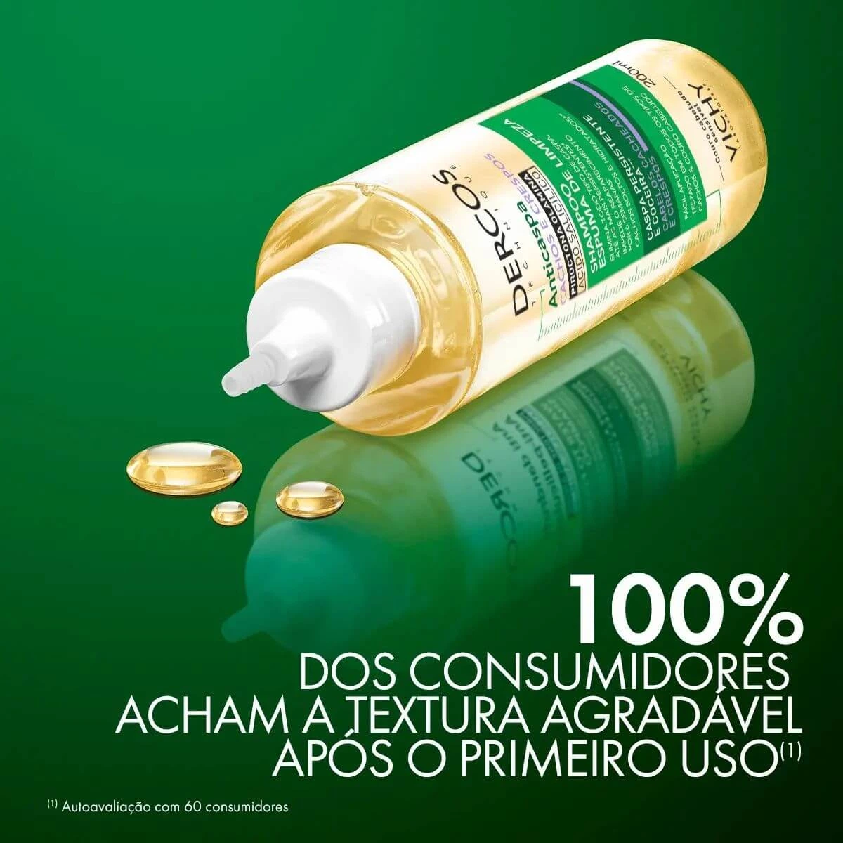 SHAMPOO ANTICASPA VICHY DERCOS CACHOS E CRESPOS 200ML — imagem 2 | Farmácia Resyla