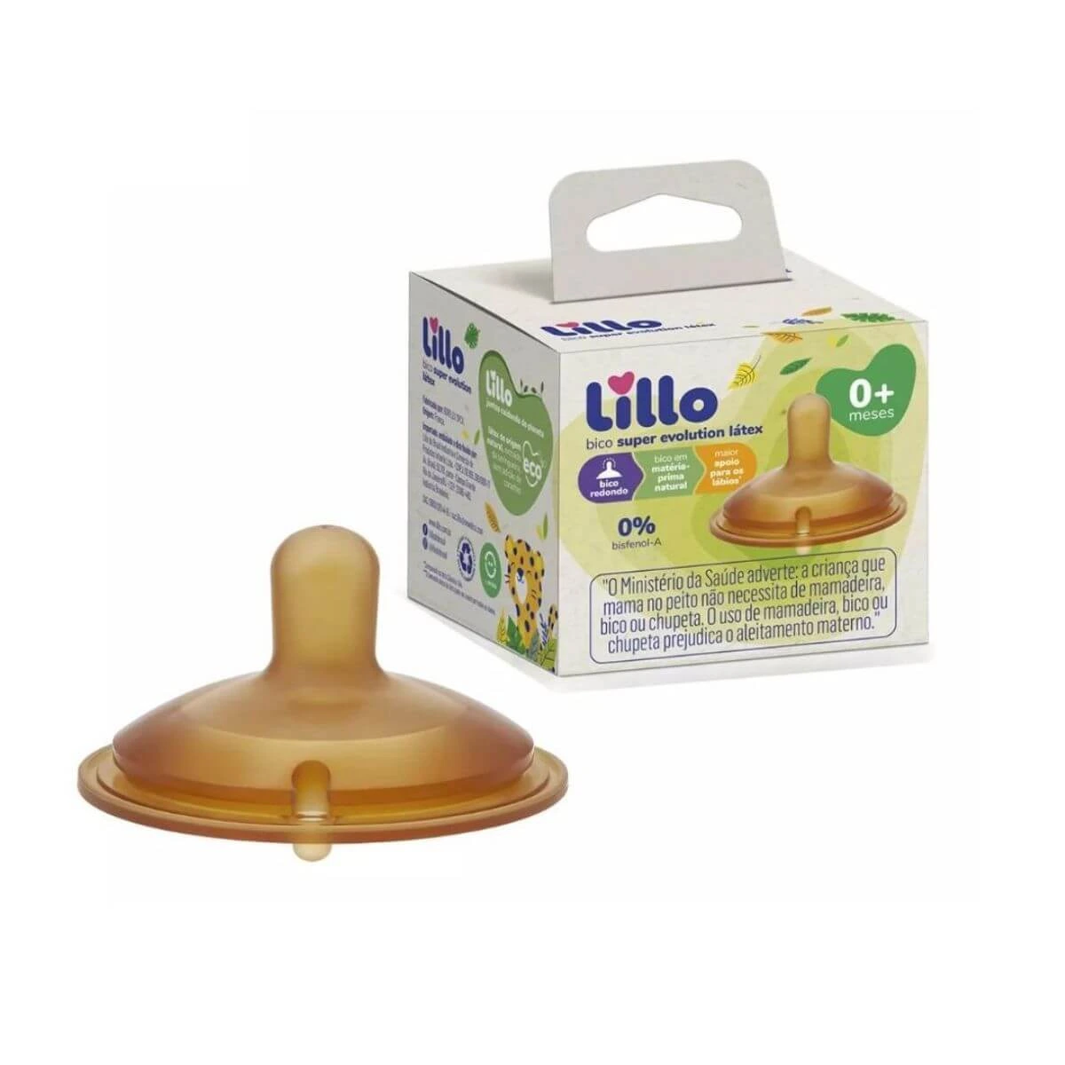 BICO DE MAMADEIRA LILLO  SUPER LATEX 1 UNIDADE — imagem 2 | Farmácia Resyla