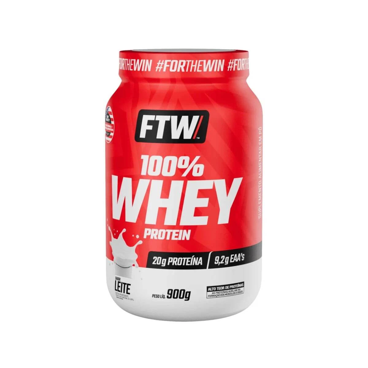 WHEY PROTEIN 100% FTW LEITE 900G — imagem 2 | Farmácia Resyla