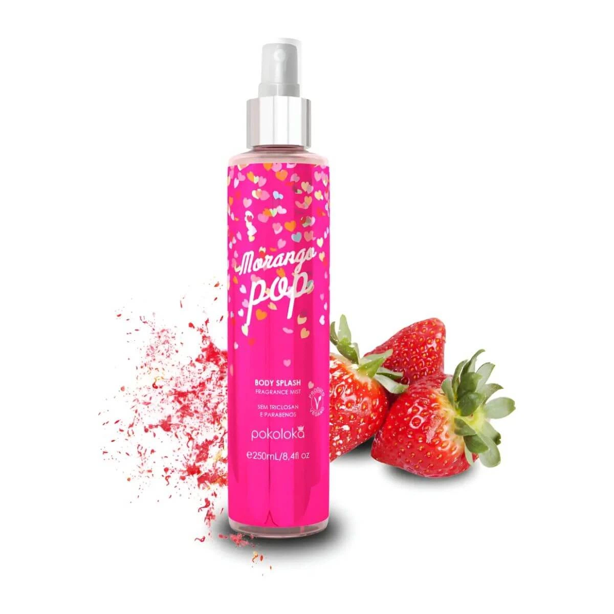 BODY SPLASH POKOLOKA MORANGO POP 250ML — imagem 2 | Farmácia Resyla