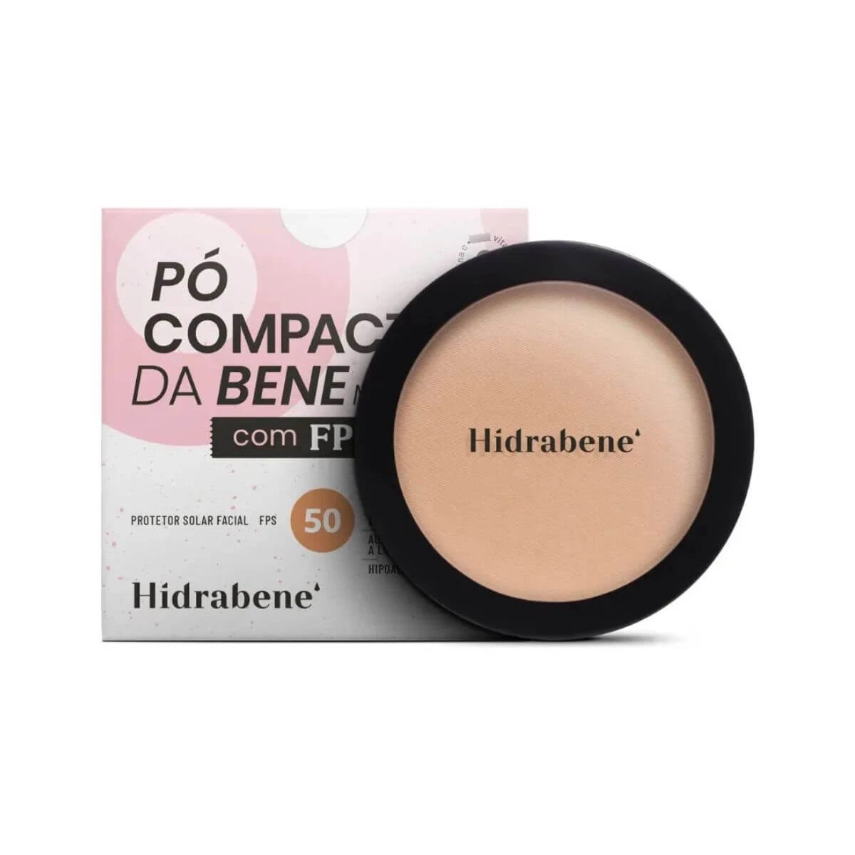 PÓ PROTETOR SOLAR HIDRABENE FPS50 MEDIO 10G — Hidrabene | Farmácia Resyla