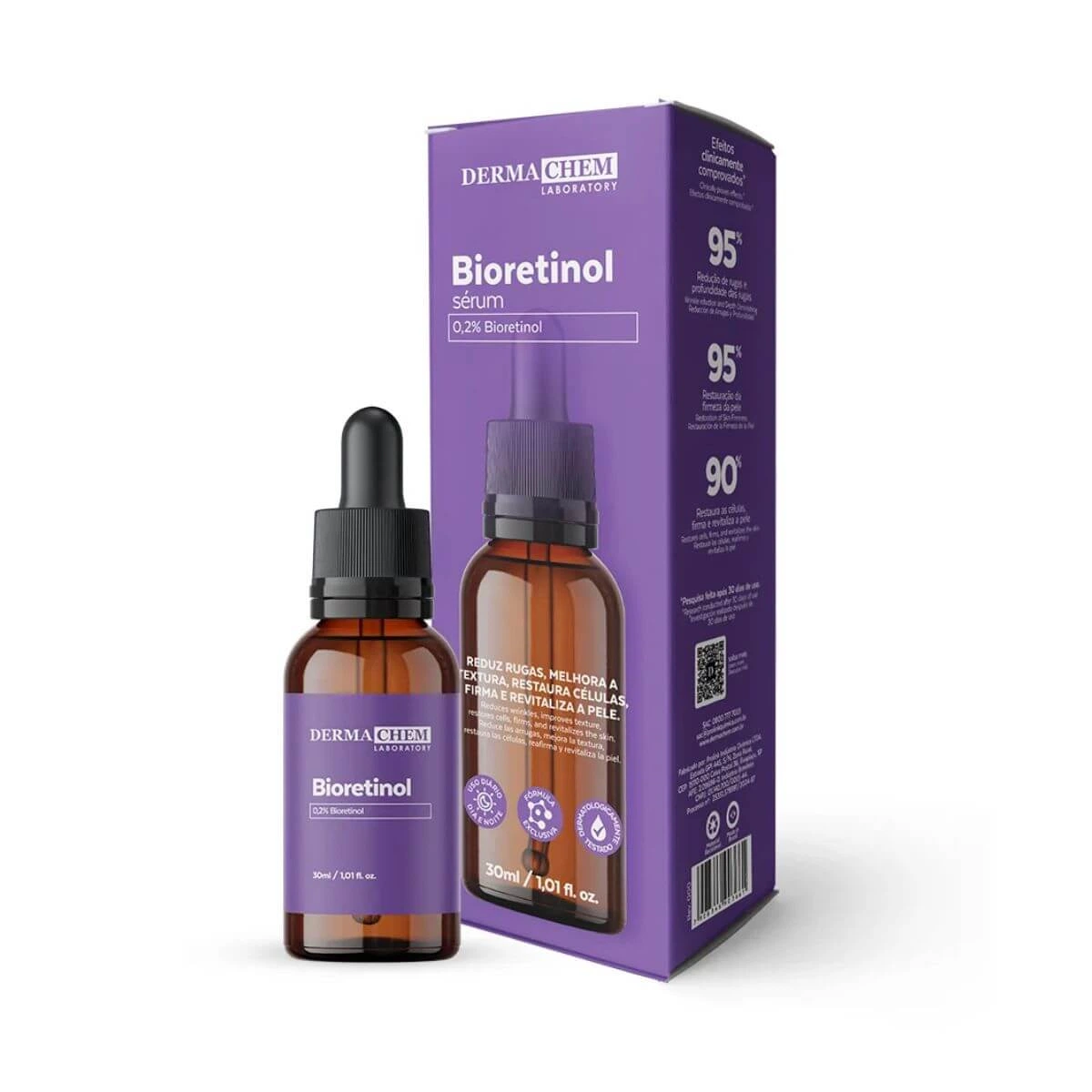 SÉRUM FACIAL BIORETINOL DERMACHEM 30ML — Dermachem | Farmácia Resyla