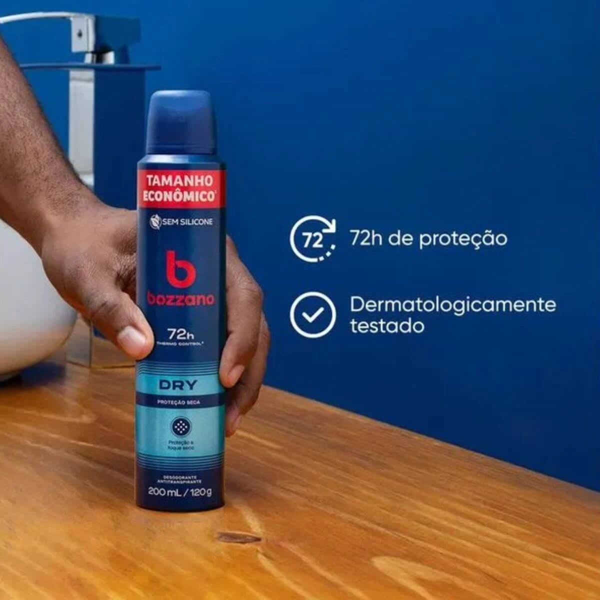 DESODORANTE AERO BOZZANO ANTI DRY 200ML — imagem 2 | Farmácia Resyla
