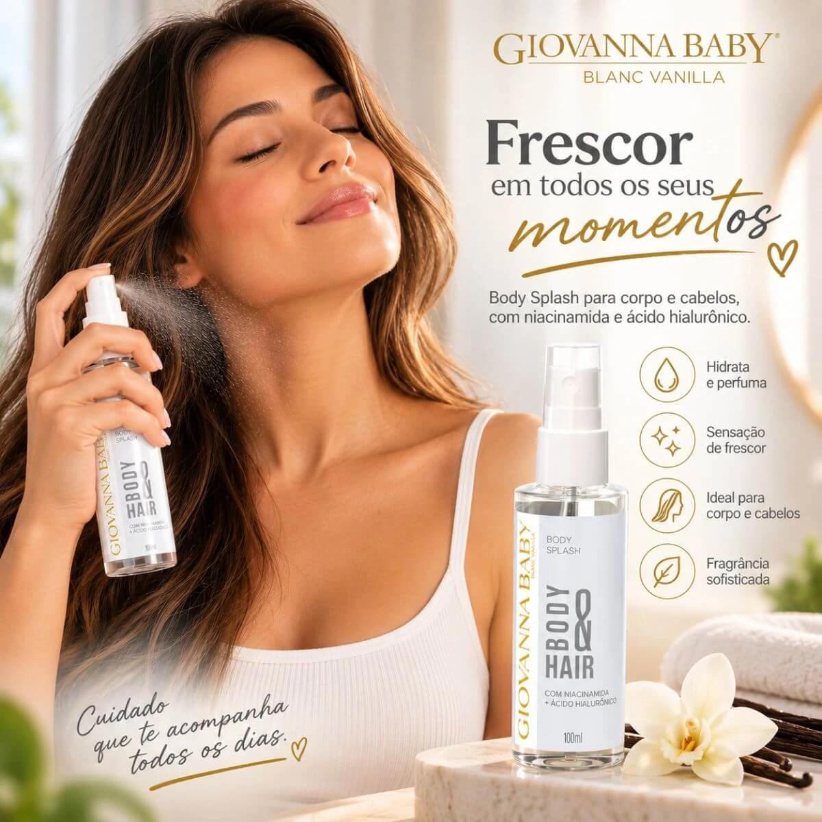 BODY E HAIR GIOVANNA BABY MINI BLANC VANILLA 100ML — imagem 3 | Farmácia Resyla
