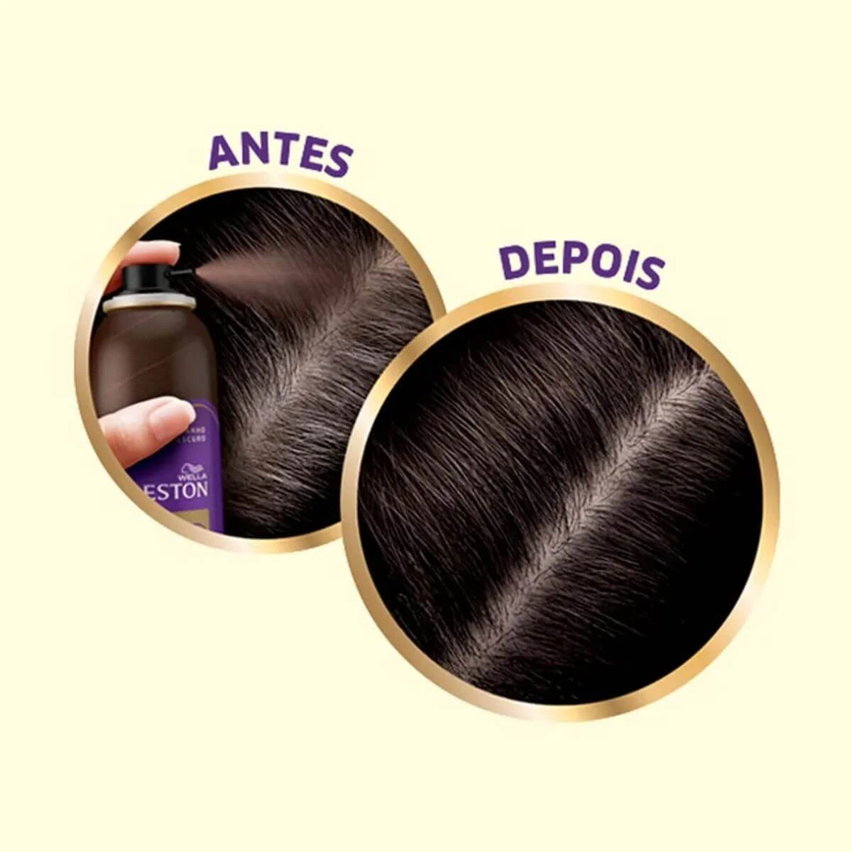 KOLESTON RETOQUE INSTANTÂNEO SPRAY COR CASTANHO ESCURO 100ML — imagem 3 | Farmácia Resyla