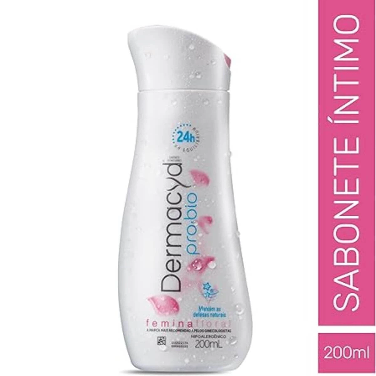 SABONETE ÍNTIMO DERMACYD FEMINA FLORAL 200ML — imagem 2 | Farmácia Resyla
