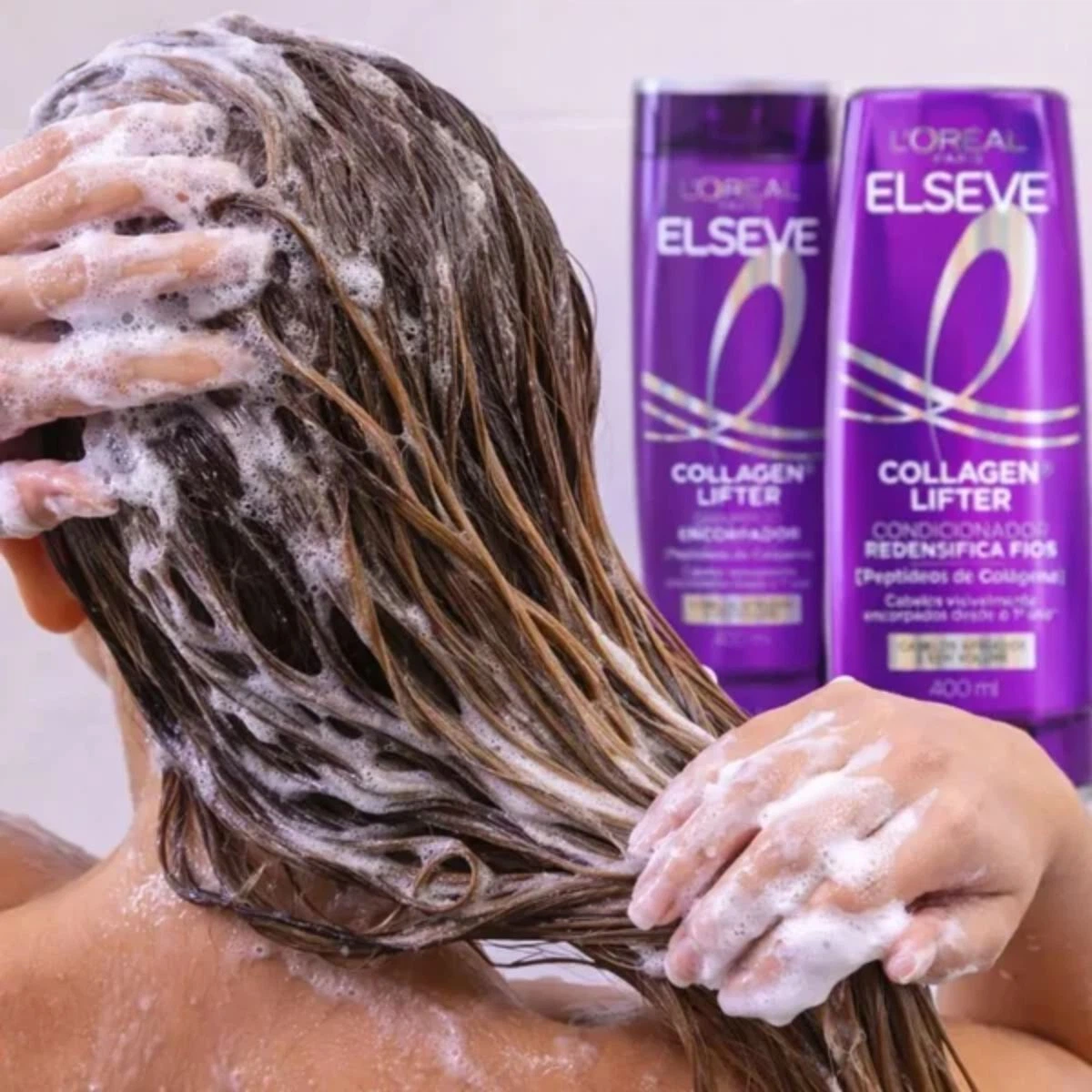 KIT ELSEVE COLLAGEN LIFTER SHAMPOO 385ML + CONDICIONADOR 170ML — imagem 2 | Farmácia Resyla