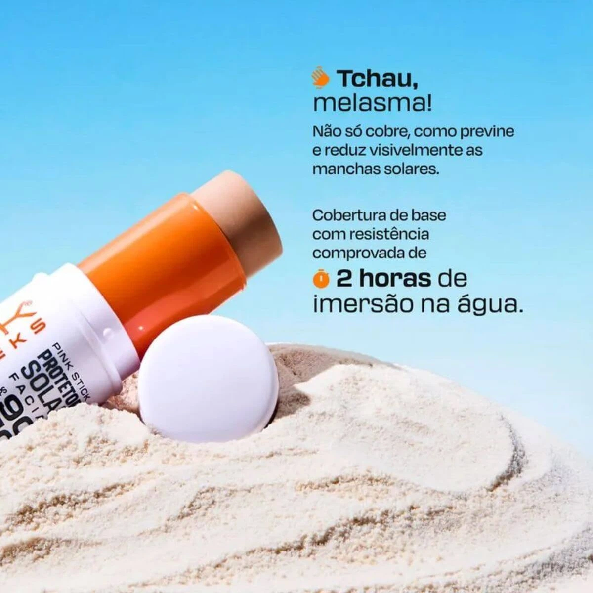 PROTETOR SOLAR STICK PINK CHEEKS FPS90 FPUVA70 COR 21KM — imagem 2 | Farmácia Resyla