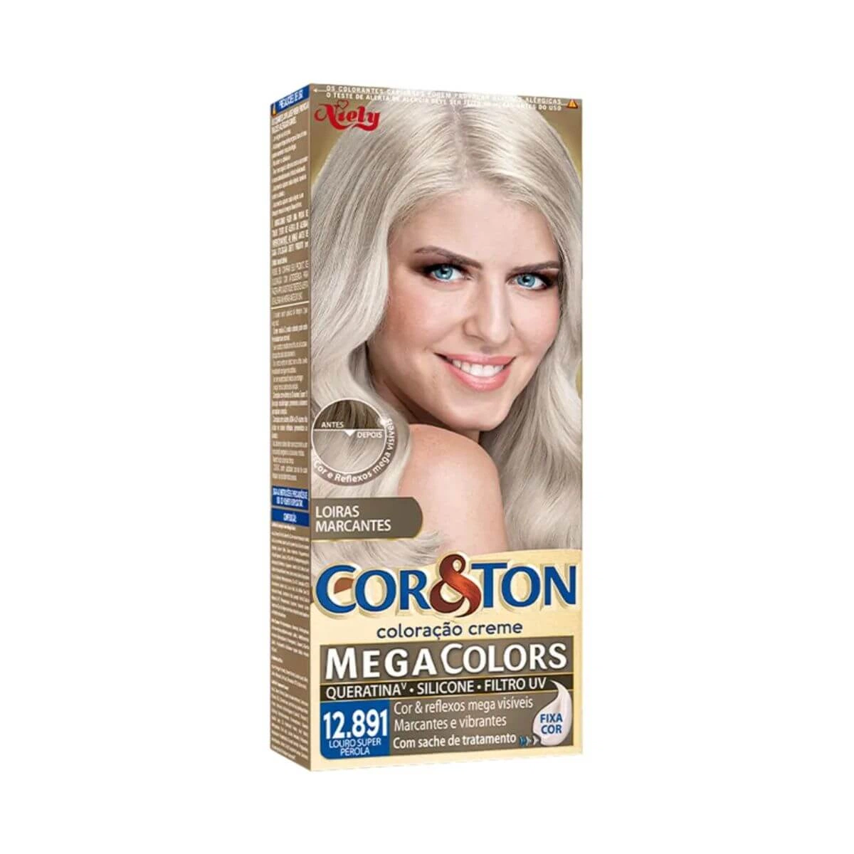 TINTA COR & TON 12.891 LOURO SUPER PÉROLA — Cor & Ton | Farmácia Resyla