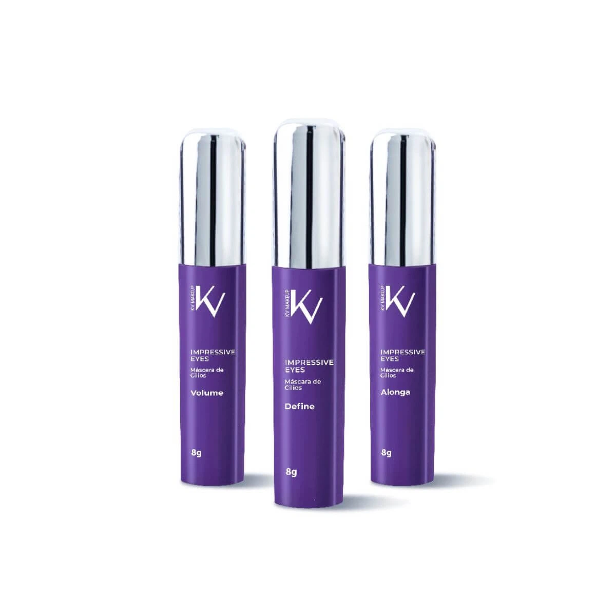 MÁSCARA PARA CILIOS KV MAKEUP DEFINE IMPRESSIVE EYES 8G — imagem 2 | Farmácia Resyla