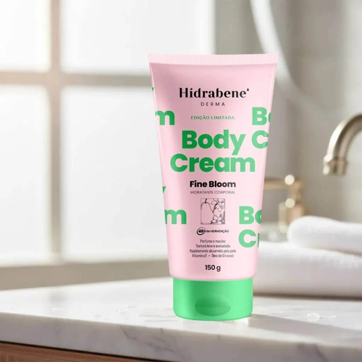 HIDRATANTE HIDRABENE BODY CREAM FINE BLOOM 150G — imagem 2 | Farmácia Resyla