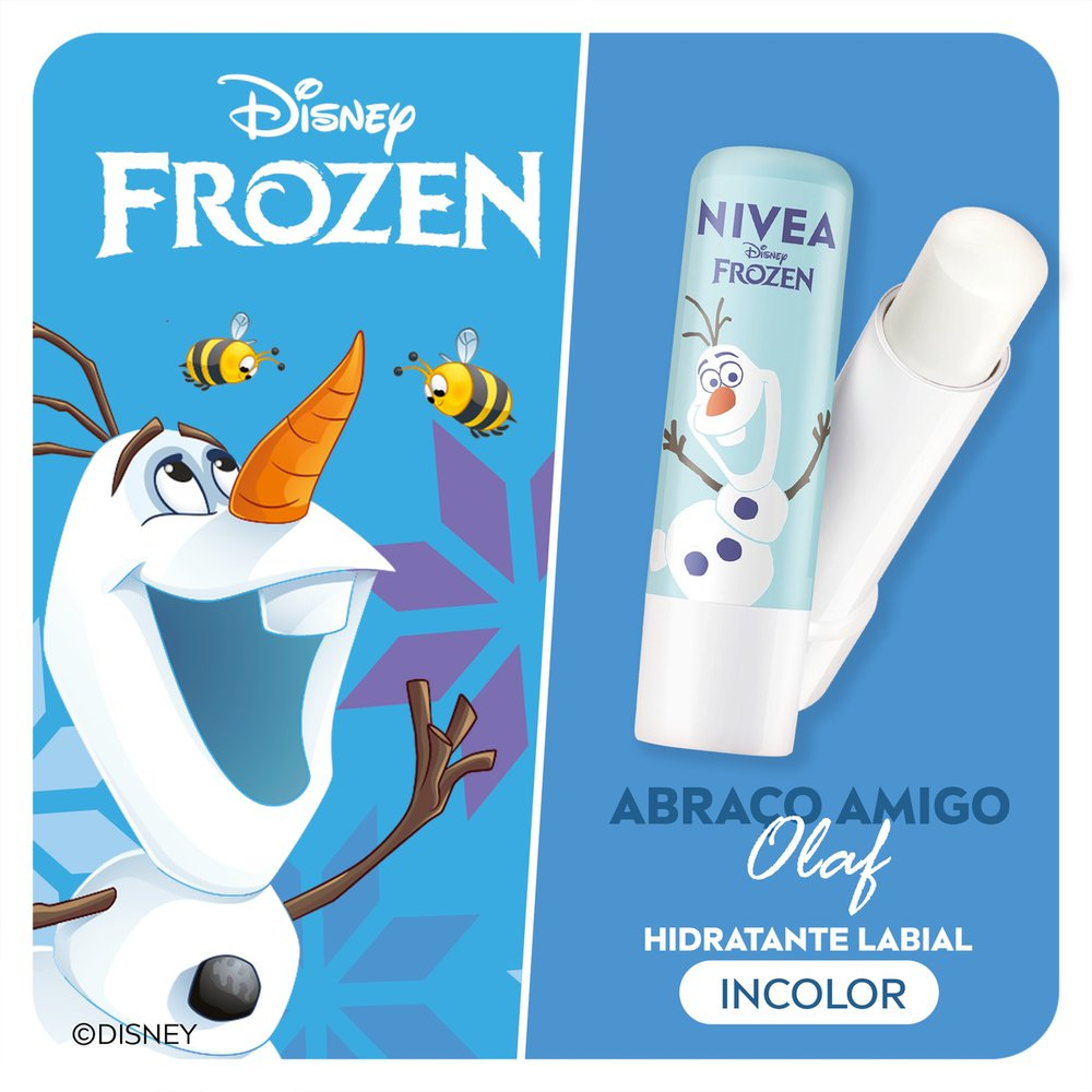 NIVEA Hidratante Labial Incolor 4,8g - Ed. Limitada Disney Olaf — imagem 2 | Farmácia Resyla