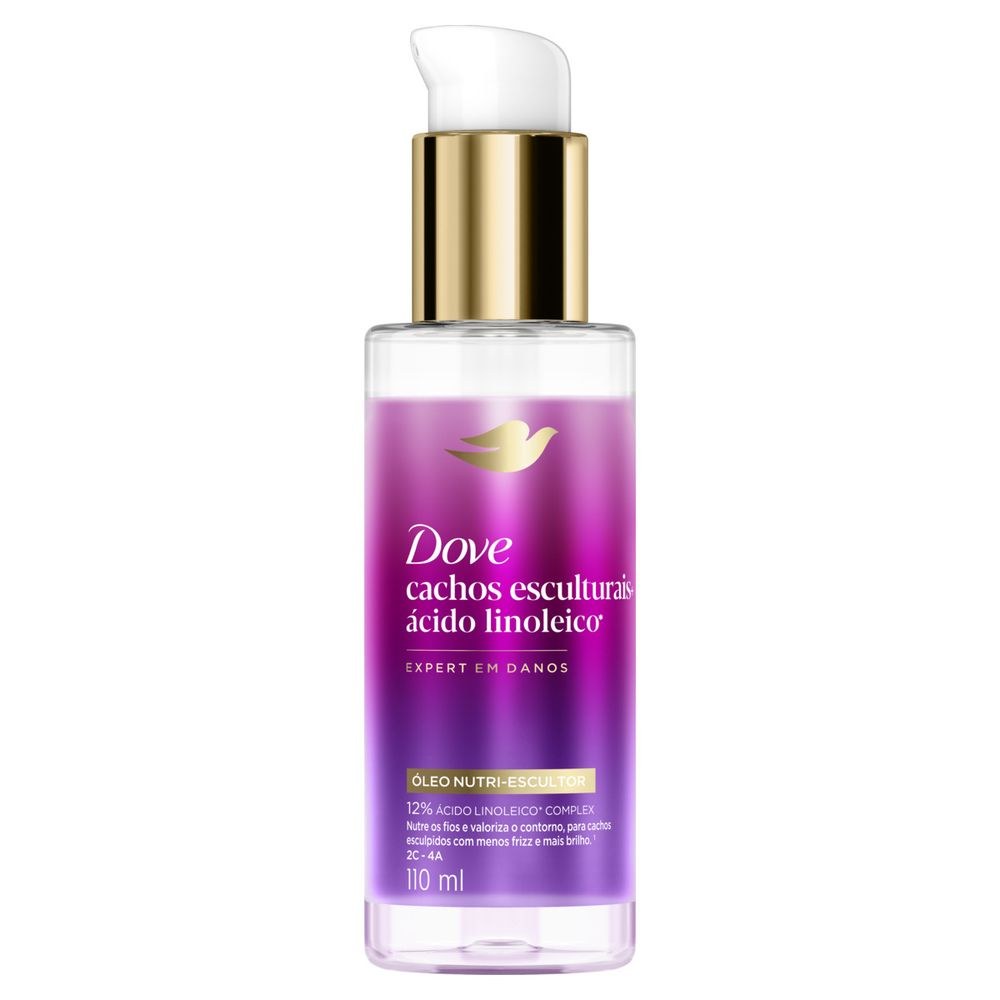 Óleo Capilar Nutri-Escultor Dove Cachos Esculturais + Ácido Linoleico 110ml — imagem 2 | Farmácia Resyla