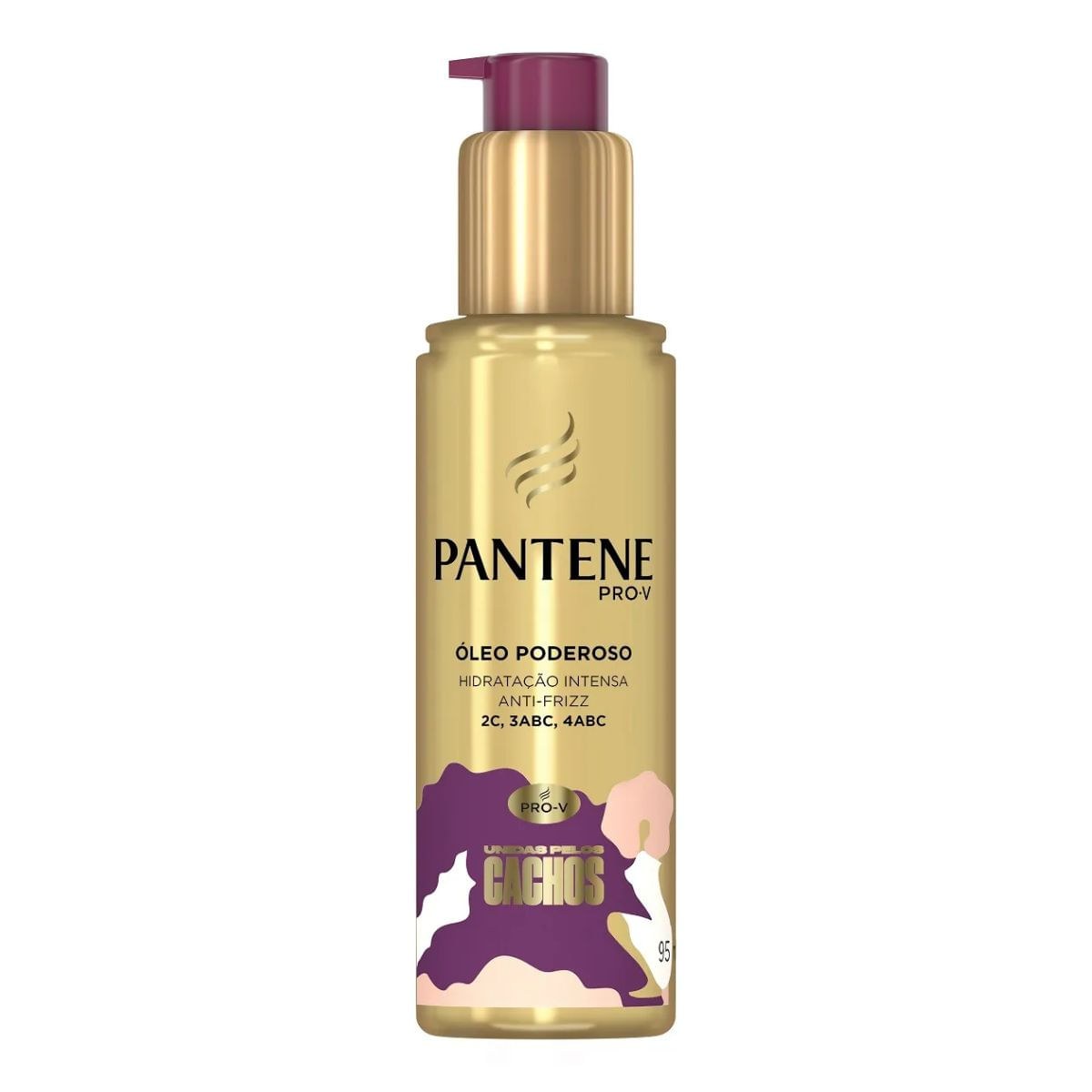 Óleo Capilar Pantene Unidas Pelos Cachos 95ml — Pantene | Farmácia Resyla