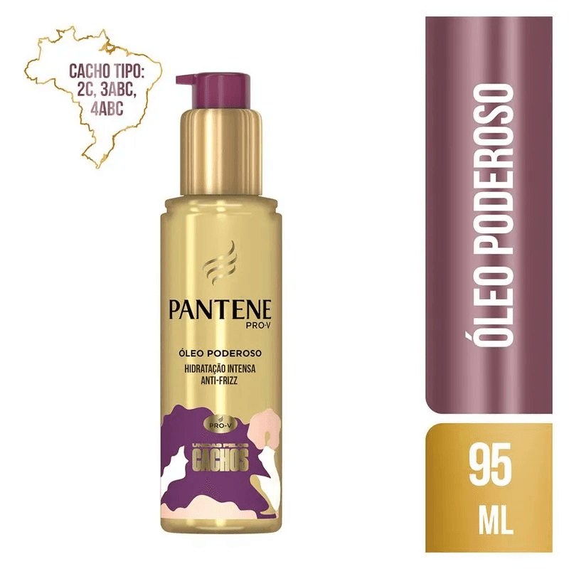 Óleo Capilar Pantene Unidas Pelos Cachos 95ml — imagem 2 | Farmácia Resyla