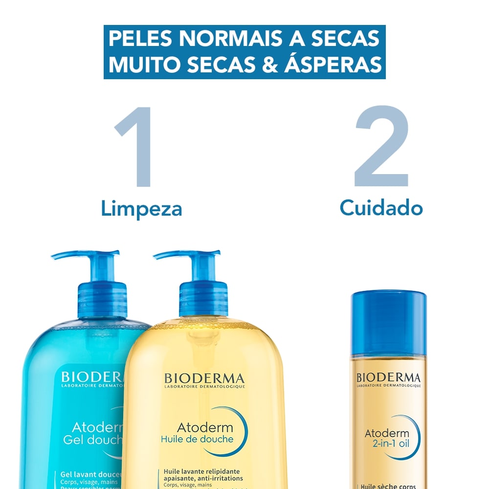 Óleo Corporal Bioderma Atoderm 2in1 Oil 150ml — imagem 2 | Farmácia Resyla