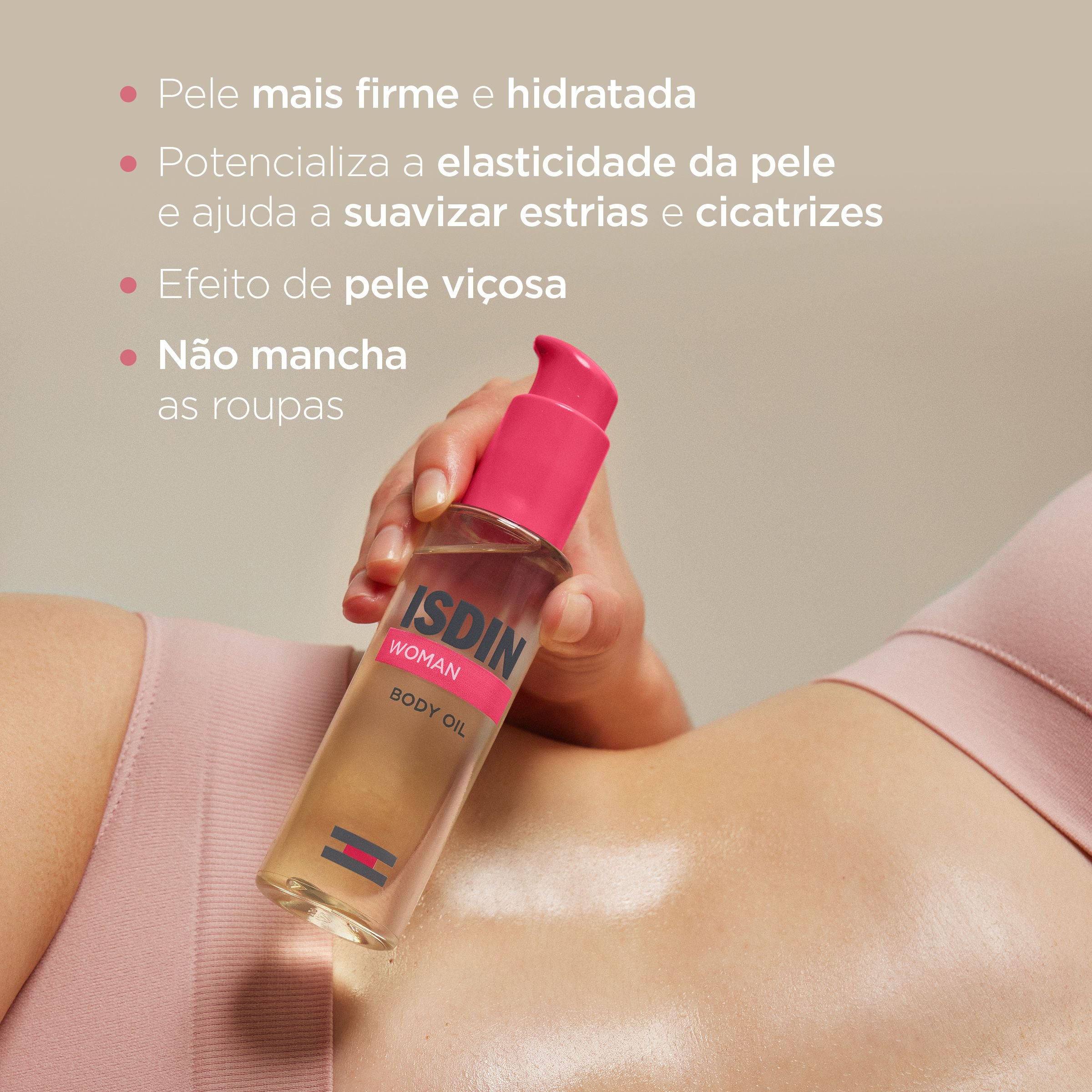 Óleo Corporal Isdin Woman Body Oil 100ml — imagem 3 | Farmácia Resyla