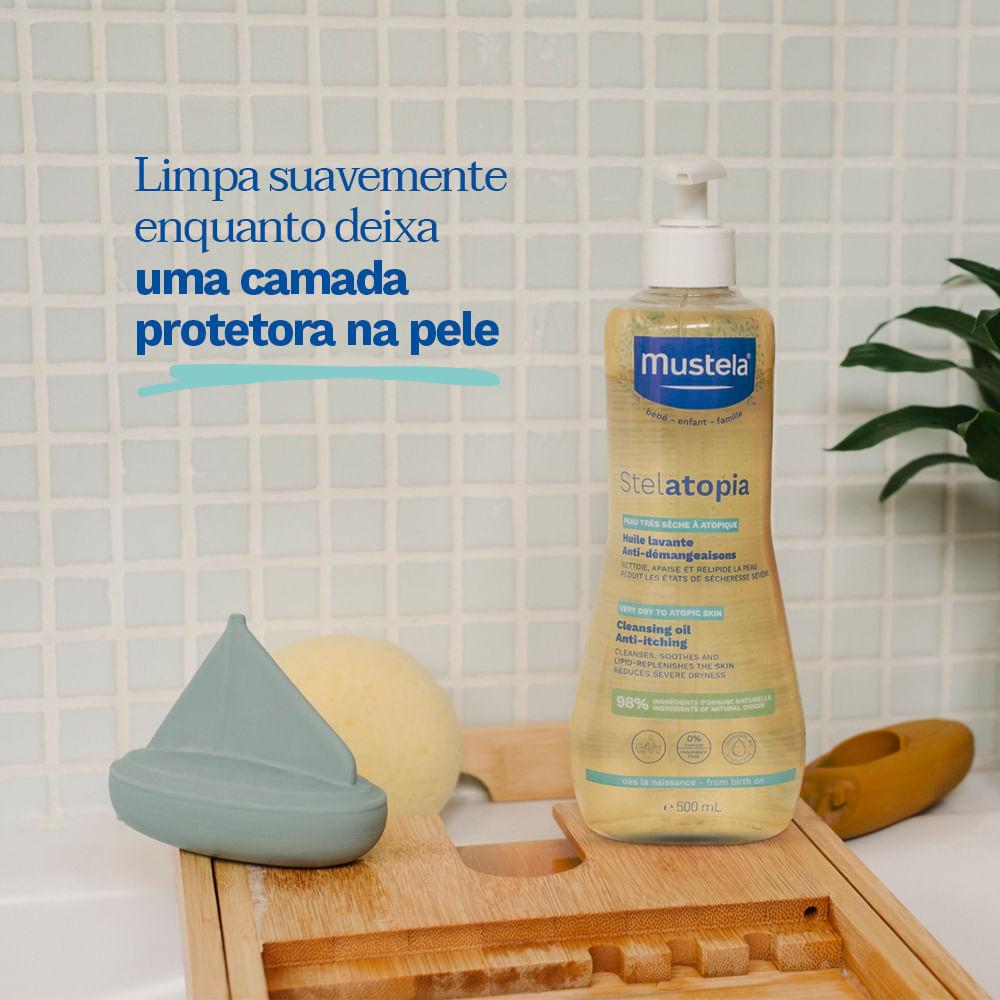 Óleo De Banho Mustela Stelatopia 500ml — imagem 3 | Farmácia Resyla