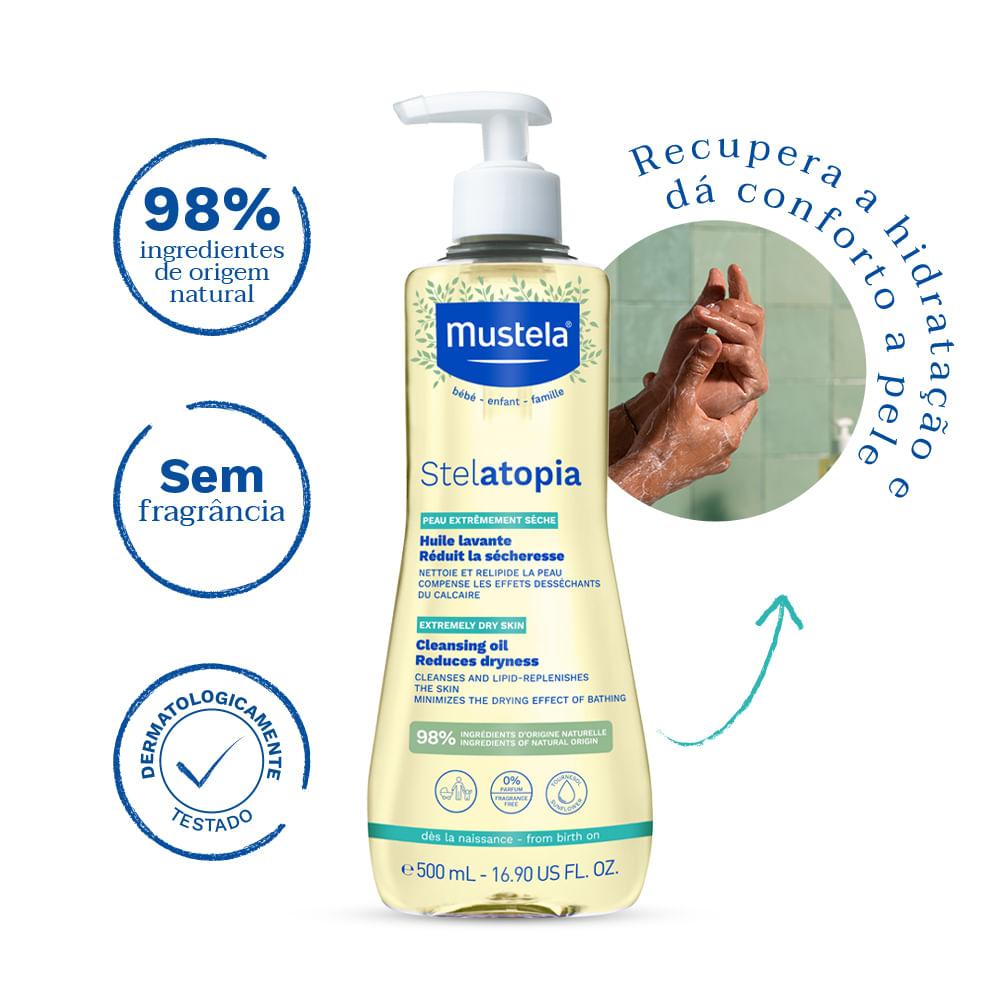 Óleo De Banho Mustela Stelatopia 500ml — imagem 4 | Farmácia Resyla
