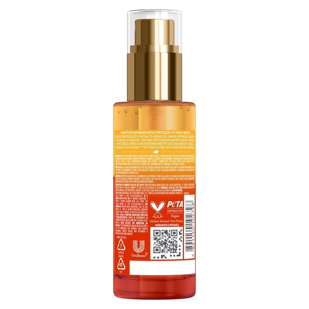 Óleo E Sérum Bifásico Dove 12% Sérum Ferúlico Uv Repair Glow + Ferúlico Spray 110ml — imagem 3 | Farmácia Resyla