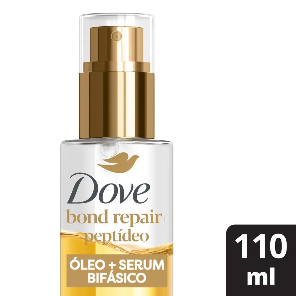 Óleo e Sérum Bifásico Dove Bond Repair + Peptídeo 110ml — Dove | Farmácia Resyla