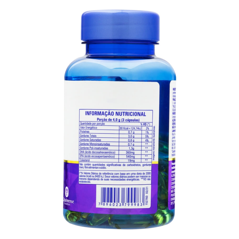 Ômega 3 Óleo de Peixe 1000mg 60 Cápsulas — imagem 4 | Farmácia Resyla