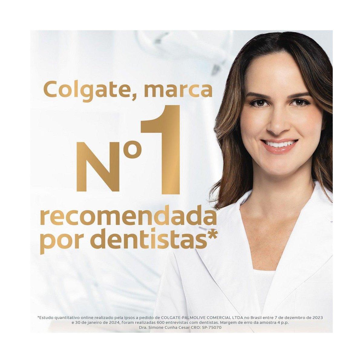 Pack Creme Dental Original Mint Colgate Total Prevenção Ativa 4 Unidades De 90g Cada — imagem 3 | Farmácia Resyla