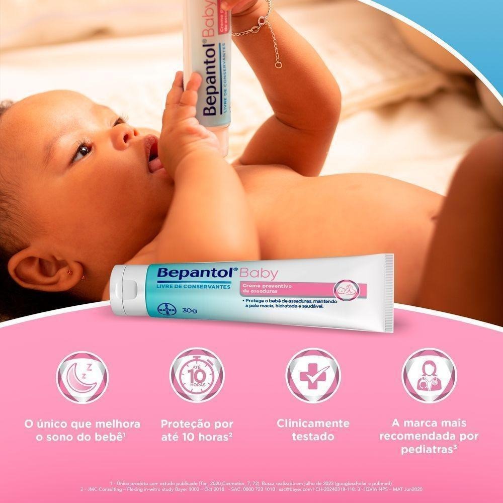 Pomada para Assadura Bepantol Baby com Pró-Vitamina B5 Sem Perfume Recém-Nascido 30g — imagem 2 | Farmácia Resyla