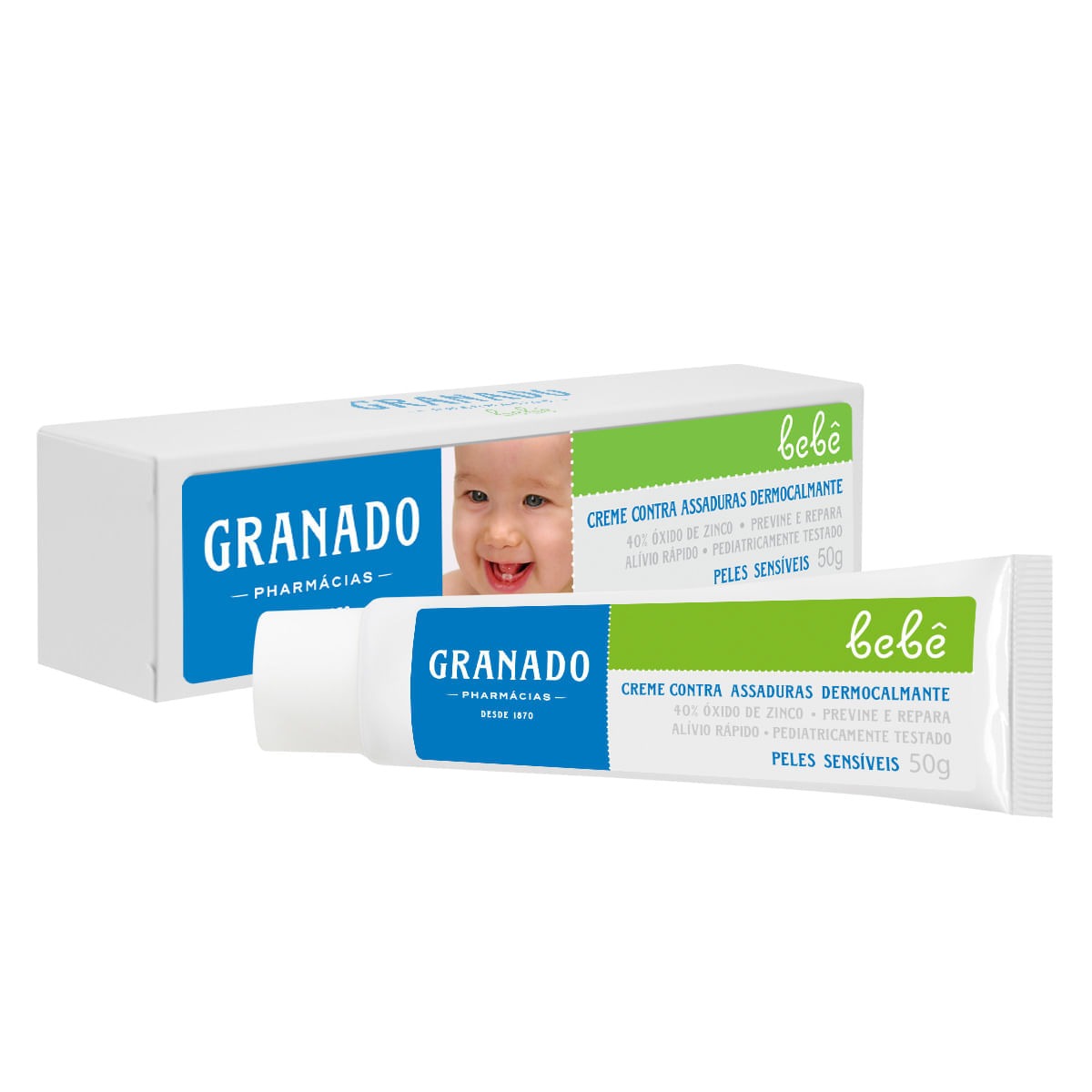 Pomada para Assadura Granado Bebê Pele Sensível 50g — Granado | Farmácia Resyla