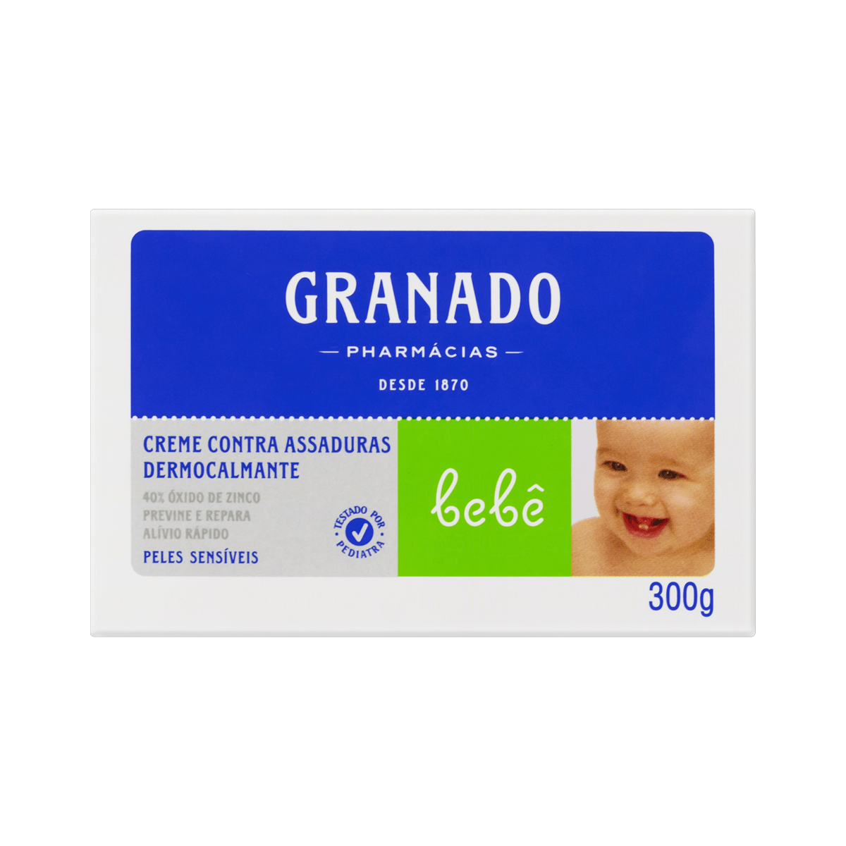 Pomada para Assadura Granado Bebê Pele Sensível Recém-Nascido 300g — imagem 3 | Farmácia Resyla