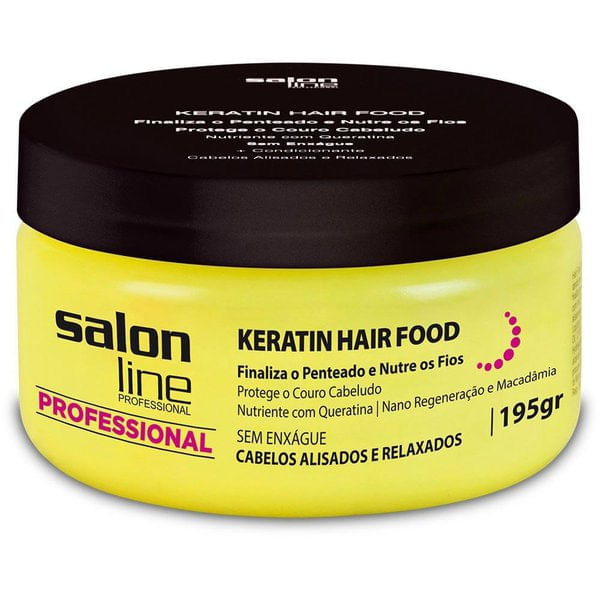 Pomada Salon Line Keratin Hair Food Nutrition 195g — Salon Line | Farmácia Resyla