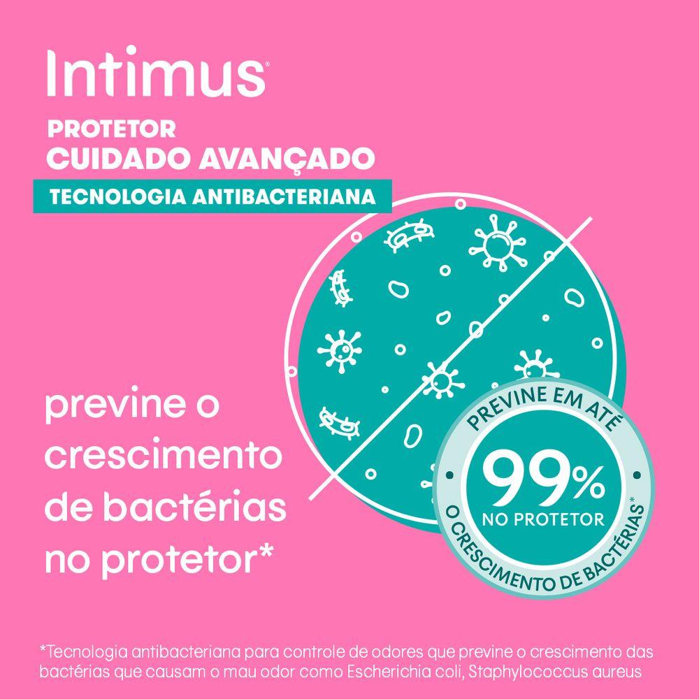 Protetor Diário Intimus Cuidado Avançando Tecnologia Antibacteriana 15 Unidades — imagem 2 | Farmácia Resyla
