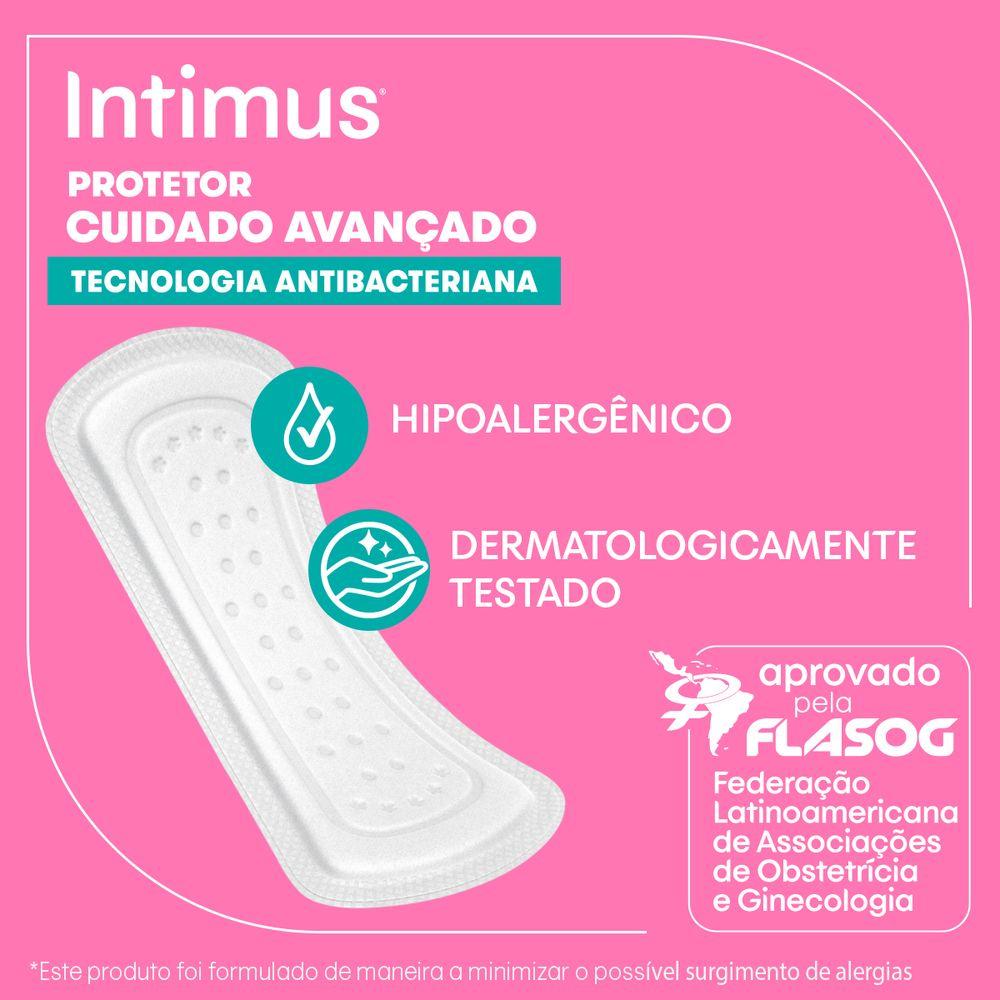 Protetor Diário Intimus Cuidado Avançando Tecnologia Antibacteriana 15 Unidades — imagem 3 | Farmácia Resyla