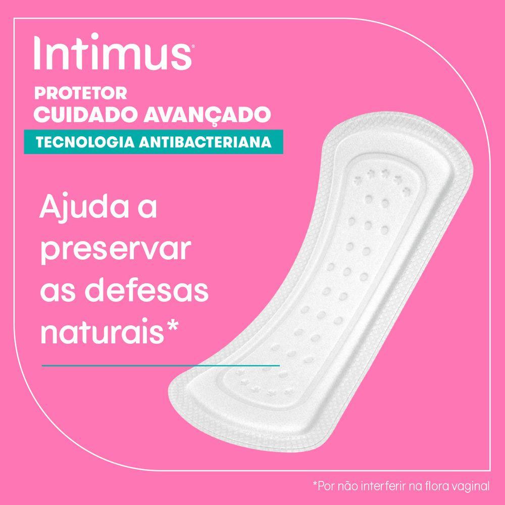 Protetor Diário Intimus Cuidado Avançando Tecnologia Antibacteriana 15 Unidades — imagem 4 | Farmácia Resyla